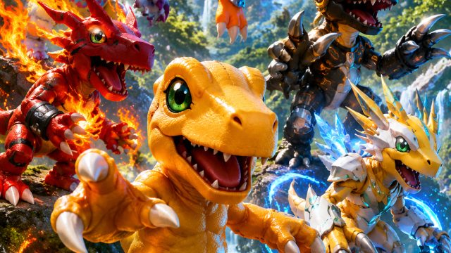 Exploring the Diverse Variants of Agumon in the Digital World