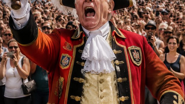 Australian Town Crier Sets New Record for Loudest Shout