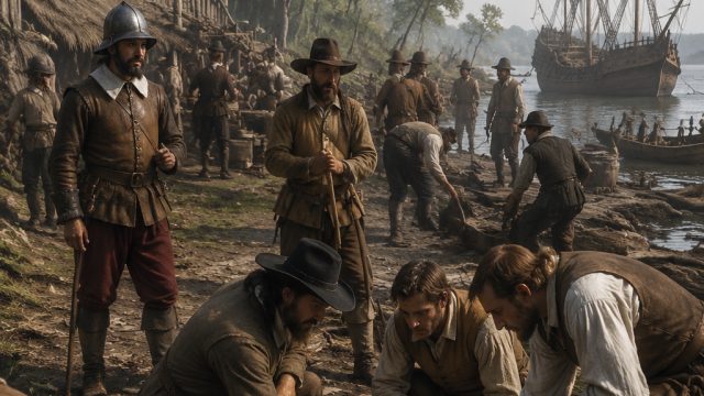 Exploring the Foundations of English America: Jamestown's Early Challenges